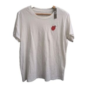 NWT J.Crew New York Big Apple Graphic Tee T-shirt Women Large